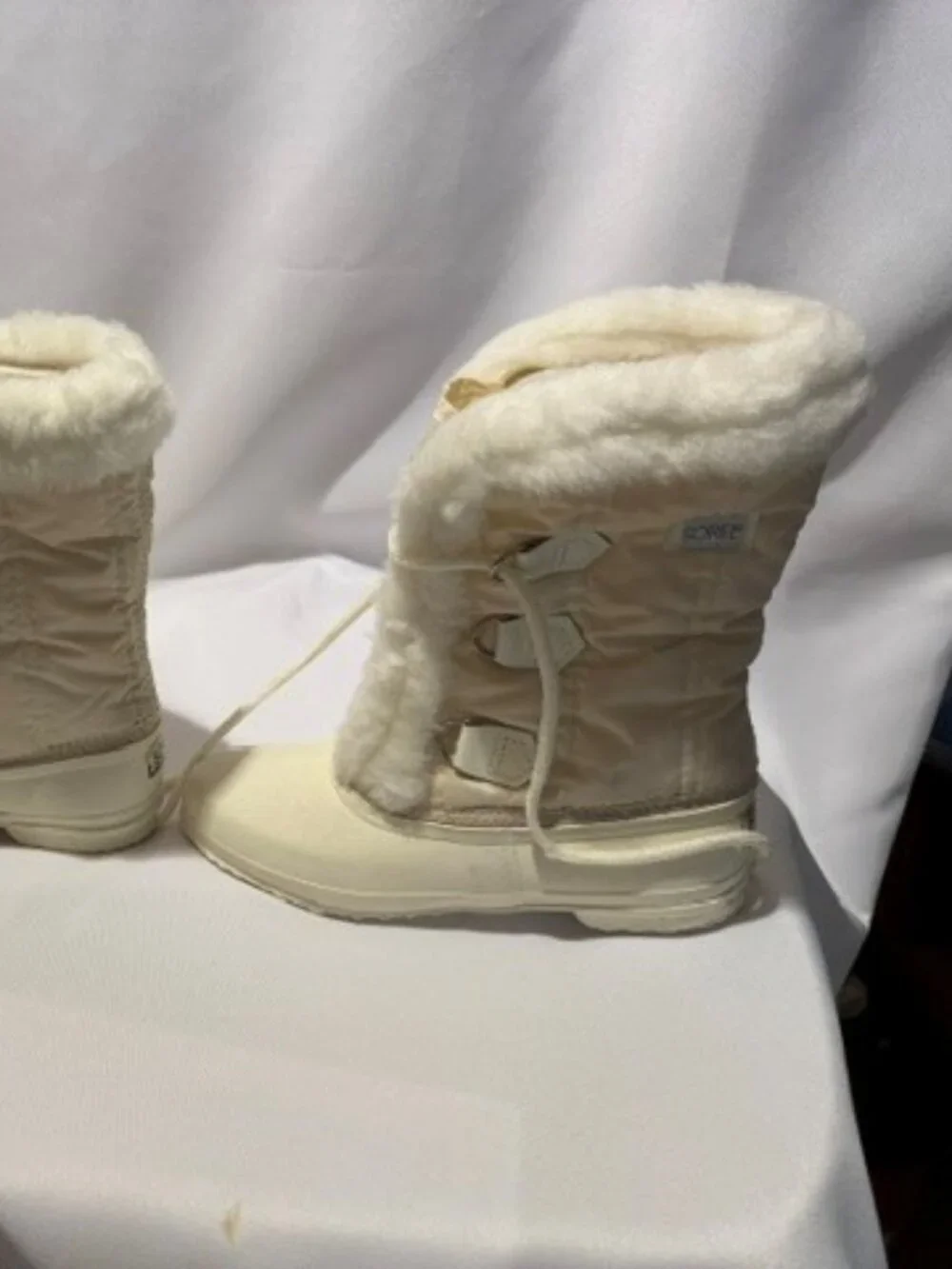 ☃️ KAUFMAN SOREL WHITE BOOTS 40°-‐25° F NWT - Vintage
